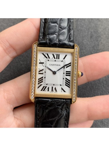 Cartier tank W5200004 size34MMX27MM