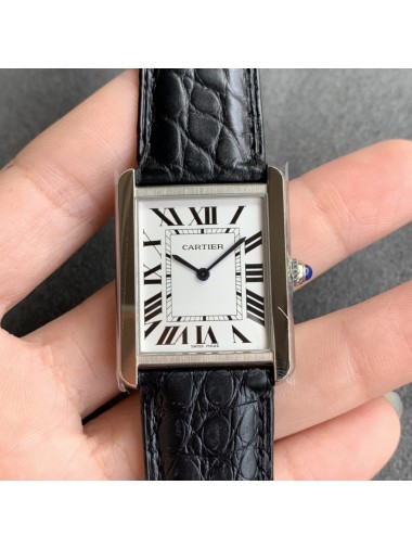 Cartier tank W5200005size31MMX24MM 