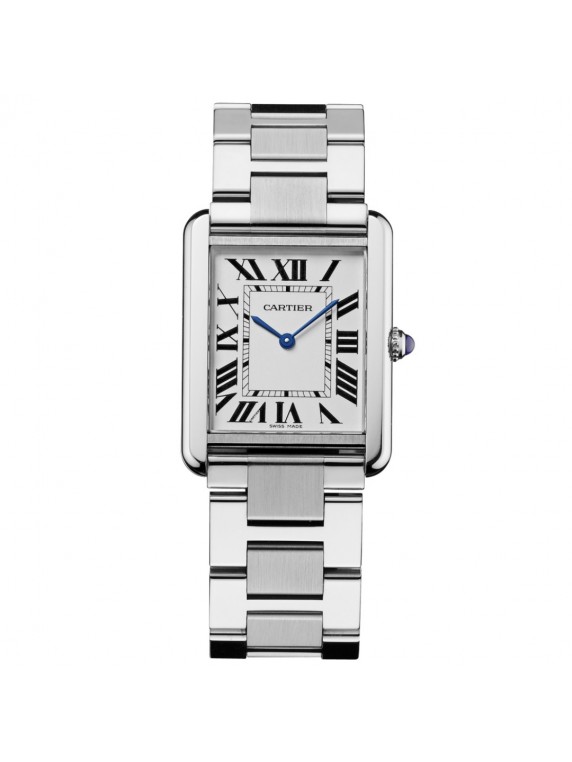 Cartier tankW5200014 size34MMX27MM