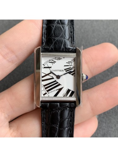 Cartier tankW5200018size31MMX24MM 